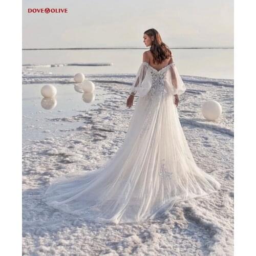 Dove&Olive Long Sleeve Wedding Dresses