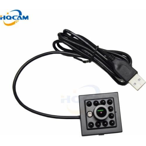HQCAM 0.3 Megapixels USB Camera 940nm Night vision MINI USB Camera mini camera ATM Bank Camera Support Linux XP System