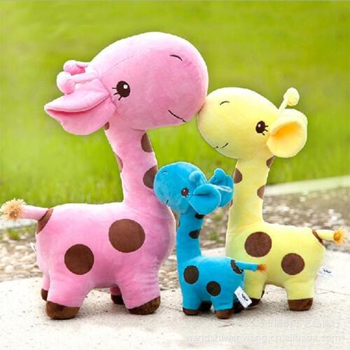 Dog Toys Cartoon Deer Shape Plush Puppy Sound Pet Chew Toy Chihuahua Kids Interactive Toys Chew Pet Cat Dog Dental Teeth