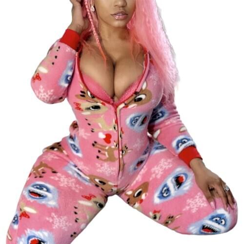 2021 New Hot Fashion Female Jumpsuit Floral Print V-Neck Long Sleeve Bodysuit Nightwear for Women S/M/L/XL женское платье