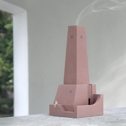 Cone Aromatherapy Burner Incense Holder Stick Smoke Small Aroma Diffuser Room Fragrance Bruleur Encens Home Decoration EB5XX