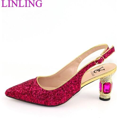 LINLING Women's Shoes With A Strap