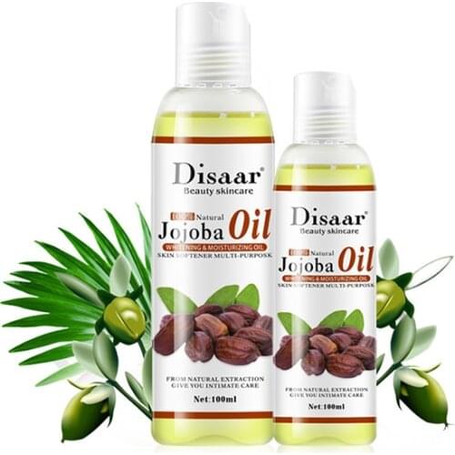100ml Massage Oil Organic Jojoba Oil Moisturizing Nourishing Skin Care Essence Body Relaxing Relieve Stress Lighten Fine Lines