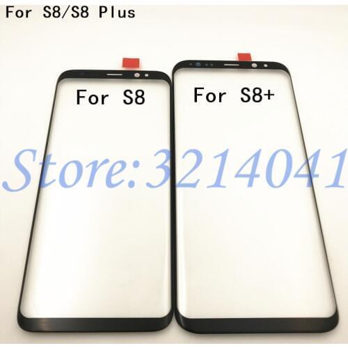 Touch Screen Lens For Samsung Galaxy S8 S8 Plus G950 G950F G955 Front Outer Glass Lens Touch Screen Panel Repair
