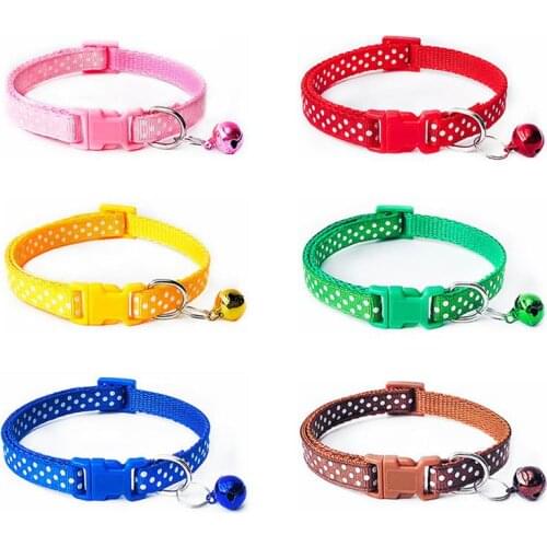 Personalized Creative Dog Collar Adjustable Puppy Kitten Collar With Bell Outdoor Walking For Small Medium Large Dogs Supplies