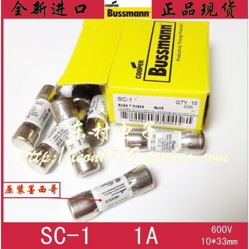 [SA]US BUSS Class g Fuse F Type Ampere SC-1 SC-2 SC-3 SC-4 SC-5 SC-6 SC-7 SC-8 SC-9 SC-10 SC-15 SC-20 600V--10PCS/LOT