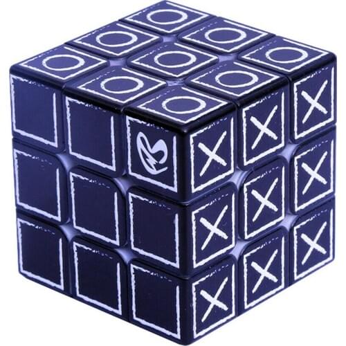 Speed 3x3x3 3D UV Print Relief Effect Braille Figure Magic Cube Blind Sight Seakness IQ Game Twist Puzzle Brain Teaser 56mm 3x3