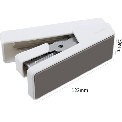Deli Nusign NS081 Effortless stapler Labor-saving Stapler Student Stapler One Finger Press Easy Stapler Office Supplies