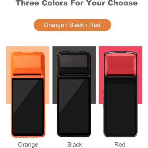 Android POS Terminal Electronic Payment 1D 2D code scanning Bluetooth Thermal Receipt Printer Mobile Order POS PDA