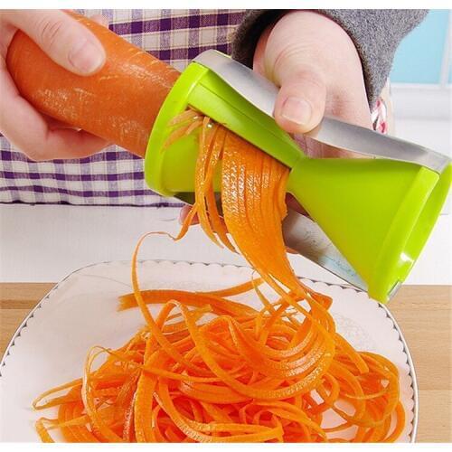 Spiral Peeling Drawbench, Rotary Hourglass Planer, Wire Cutter, Kitchen Tool, Multi-function Peeler Color random