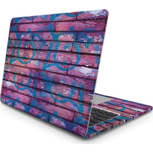Sticker Master Graffiti Brick universal laptop skin for 13 14 15 15.6 16 17 19 "inc notebook decal for Mac, dell, Acer, HP, Toshiba, Asus