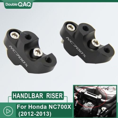 New For Honda NC 700X NC700 X NC700X 2012 2013 Motorcycle Riser Lifting Handlebar Clamp Handlebar Riser
