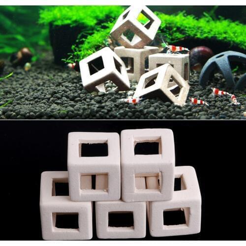 1/5Pc Shrimp Small Fish Ceramic Home Shelter Cave Breeding For Aquarium Fish-Tank HBB for aquarium