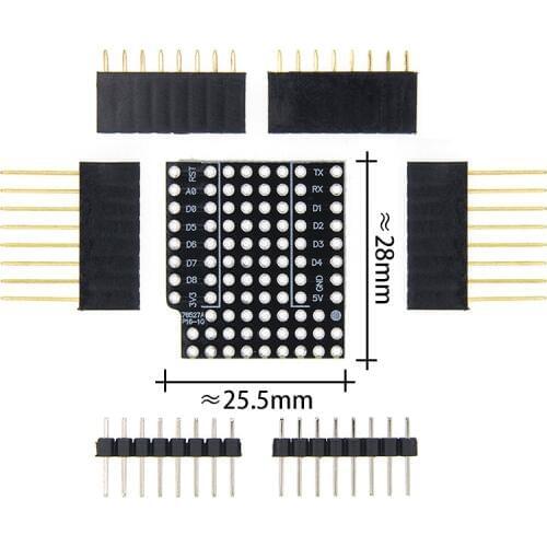 10set ProtoBoard Shield for WeMos D1 mini double sided perf board Compatible