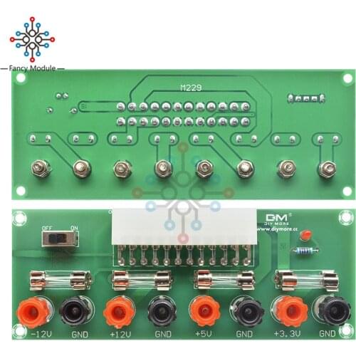 XH-M229 Desktop PC Power ATX Transfer Board Power Supply Module Precise 24Pin