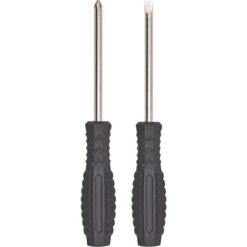 5.0mm Phillips Slotted Screwdriver PH1 Repair Tool Cross Flat Screwdrivers Hand Tools For Toy Game Machine Electronics 100pcs