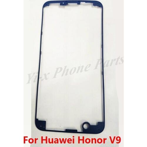 5pcs/ For huawei Honor V9 DUK-AL20 Front Housing Chassis Plate LCD Display Bezel Faceplate Frame (No LCD) with Black/white/Blue