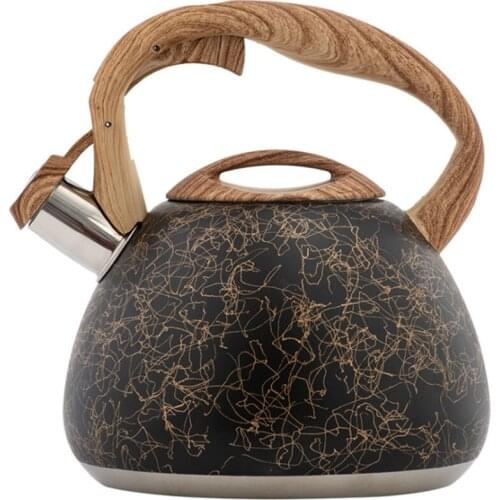 Tea Pot Stainless Steel 2.8L Whistling For All Heat Resources Sound Kettle