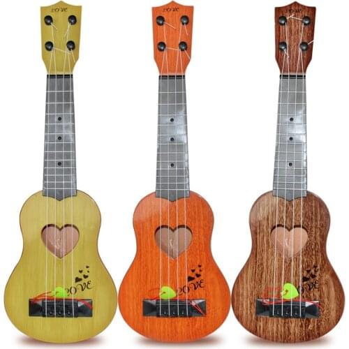 Kids Toys Guitar Beginner Classical Ukulele Guitar Educational Musical Instrument Toy for Kids Funny Stringed Musical Instrument