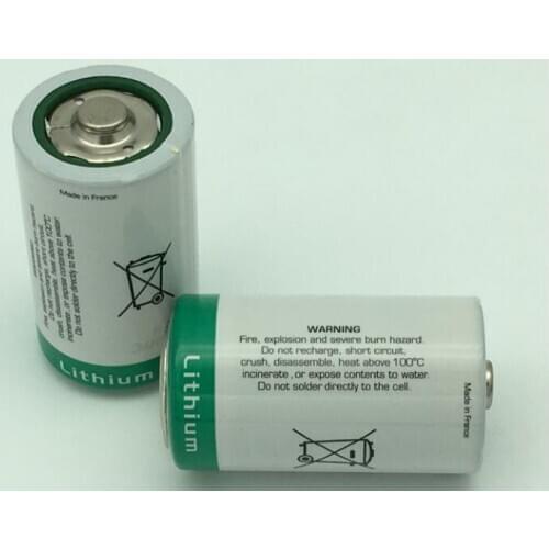5PCS 3V Industrial Control Lithium Battery CR17450E-R-2-CN10 with plug CR17450 CR17450SE