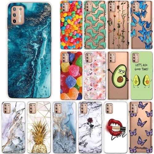 Soft Cartoons Case For Motorola Moto G9 Plus 4G Case Thin Transparent Cover TPU For Motorola motog9 moto g9plus Fundas 6.81 inch