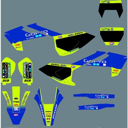 For Husqvarna 701 Enduro 2020-2015 Stickers DECALS Graphics Kits For Husqvarna 701 SM Supermoto 2015 2016 2017 2018 2019 2020