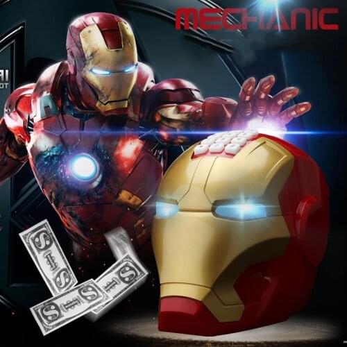 Hoge Kwaliteit Elektronische Iron Man Spaarpot Stelen Munt Automatisch For A Kinderen Vriend Verjaardag Kerstcadeau