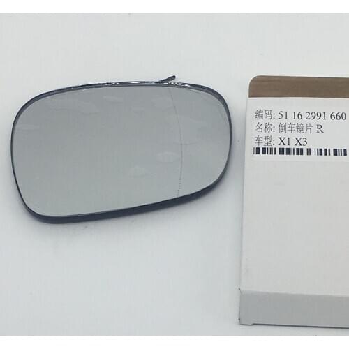 Hand Heated Mirror Glass for BMW X1 X3 Left Right 51162991659 51162991660 2009-2014