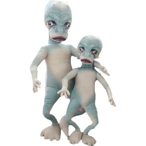 1PC 60/80/100cm Movie Figure alien strange plush toy Soft planet creature Fun Trick Film Movie fan kid Cartoon unique ugly gift