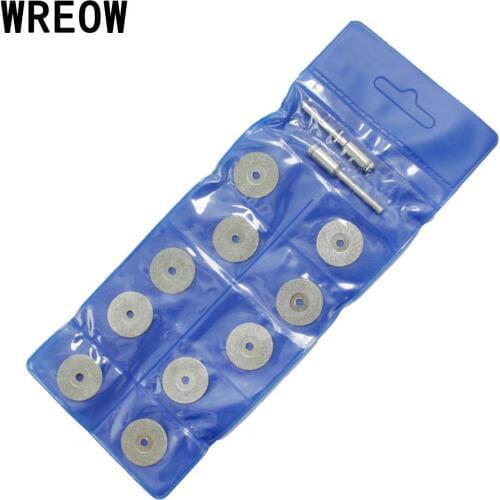 10pc 20mm Diamond Saw Blade Tool Accessory Fits Dremel Craftsman Diamond Cut Off Wheel Disc Abrasive Disks Rotary Tools