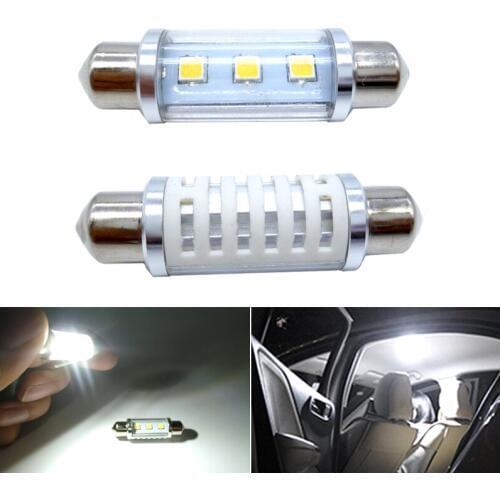 2x C5W LED CANBUS Bulb Festoon Car Interior Lights Dome Lamp For Lexus LX450 LX470 LX570 RX300 ES250 ES300 ES350 GX460 GX470