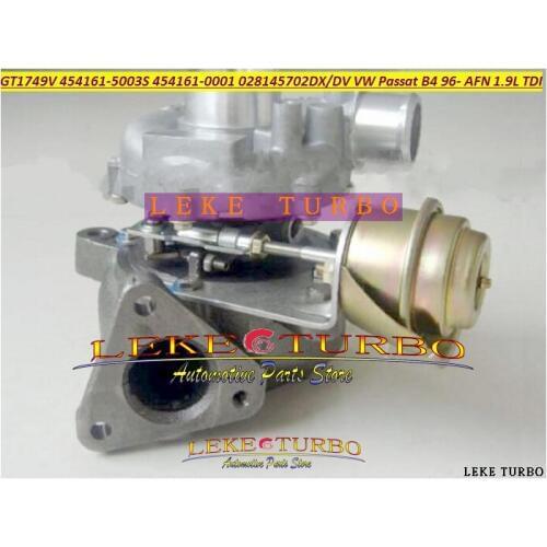 Free Ship GT1744V GT1749V 454161 454161-0003 028145702DX Turbocharger Turbo For Volkswagen VW Passat B4 1996- AFN 1.9L TDI 110KW