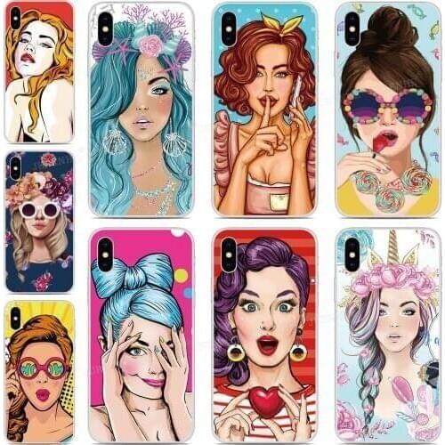 Sexy Fashion Art Girls Soft TPU Phone Case For OnePlus 8 Pro 5G OnePlus8 Fundas For OnePlus One 6 7 7T Pro Capa Silicone Cover