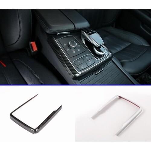 For Mercedes Benz GLE GLS ML GL class W166 2013-2019 Car Central Control Multimedia Mode Decoration Frame Trim