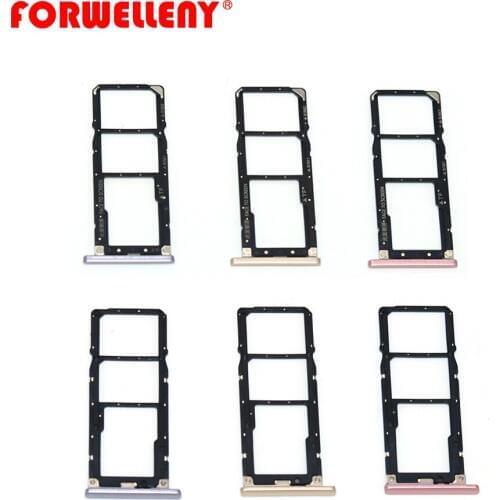 For xiomi redmi S2 Micro Sim Card Holder Slot Tray Replacement Adapters black blue silver gold pink