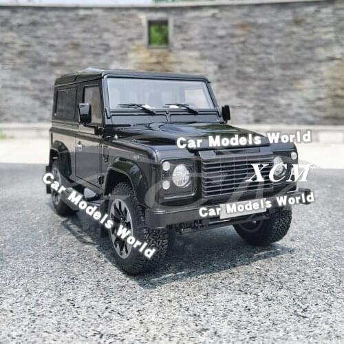 Diecast Car Model LCD Models Defender 90 Works V8 - 70th Edition 2017 1:18 (Black) + SMALL GIFT