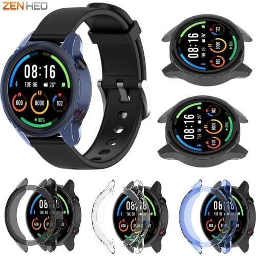 Soft TPU Protector Case Cover For Xiaomi Watch Color Sport Edition Smartwatch Protective Shell Frame