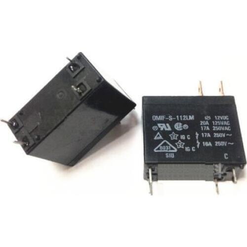 1pcs OMIF-S-112LM 12VDC New and ORIGINAL 20A Miniature Power PC Board Relay