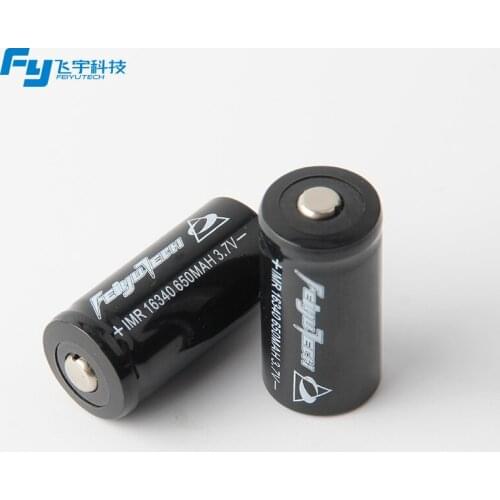 Original Feiyu WG battery G3 rechargeable battery 16340 Battery for Feiyu tech FY gimbal