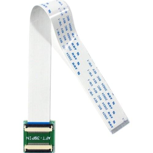 30Pin to 30Pin ZIF 0.5mm Connector Adapter With Extension Flat Cable FFC Extend