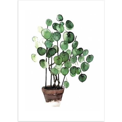 Plants Green Leaves Pre-Printed 11CT Cross Stitch Full Kit Embroidery DMC Threads Handicraft Knitting Handmade Needle