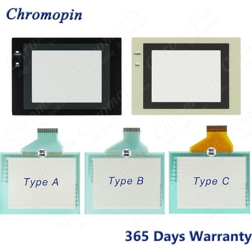 Touch panel screen for Omron NT30-ST131B-E NT30-ST131B-EK NT30-ST131-E NT30-ST131-EK with Front overlay