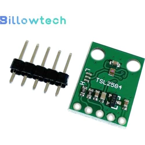 TSL2584TSV Digital Ambient Light Sensor Module TSL2584 Light Intensity Light Sensor I2C Communication