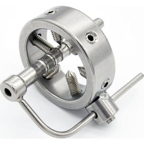 Stainless Steel Urethral Dilators Penis Plug Penis Extrusion Cock Ring For Men Adult Sex Toys Urethra Sounds Cbt Chastity