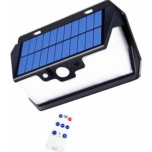 55 leds Solar light remote control radar waterproof ip65 usb port Super bright led lamp camp Outdoor Garden yard lawn patio deck