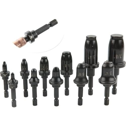 Air Conditioner Copper Pipe Tool Round Handle Tube Expander Drill Bit Repairing with 1/2 3/4 5/8 7/8 Bits