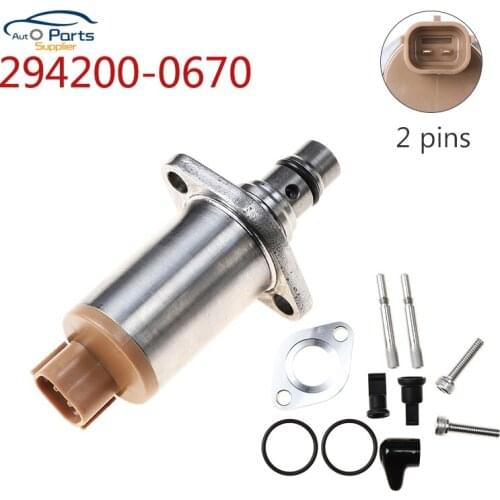 Common Rail Fuel System Pump Suction SCV Valve 294200-0670 for ISUZU 6HK for HINO J08 J05 for Nissan UD High Quality