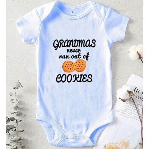 One Piece Jumpsuit Printing Grandma Infant Boy Winter Clothes Toddler Girls Autumn Jumpsuits Boys Summer Costume Baby Romper