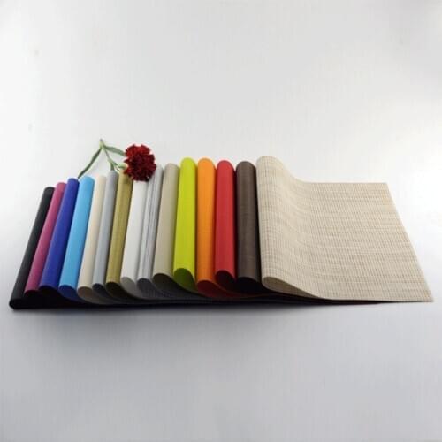 Environmentally friendly western food mat bamboo table placemat hotel classic western meal placemat placemat coaster