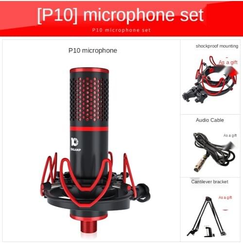 Large Diaphragm Condenser Recording Microphone XLR For Laptop Windows Cardioid Studio Recording Video Record Over YouTube